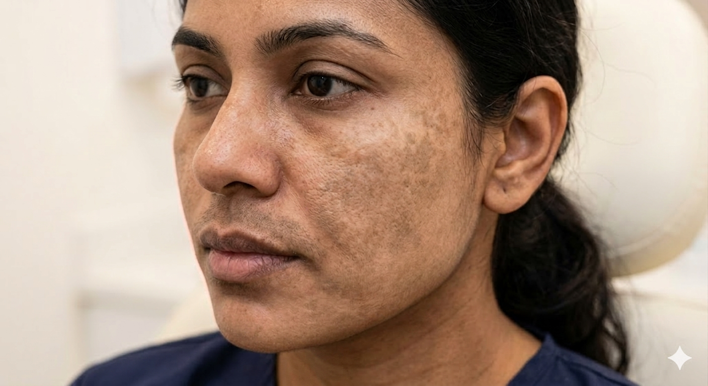 Melasma before